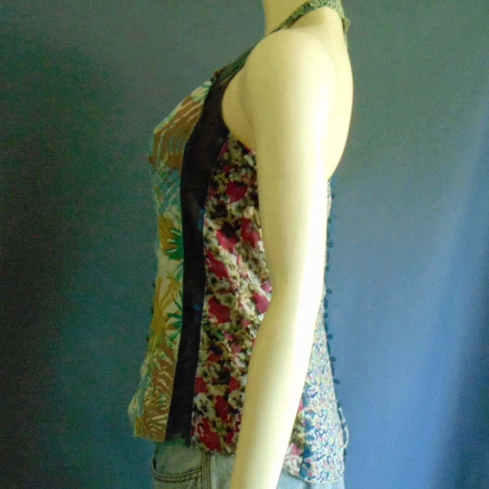 Beguile by Byron Lars Wilderflora Racerback Top 4 - Picture 7 of 13